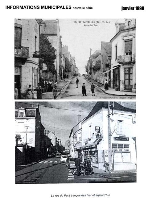 Le bas de la rue du pont