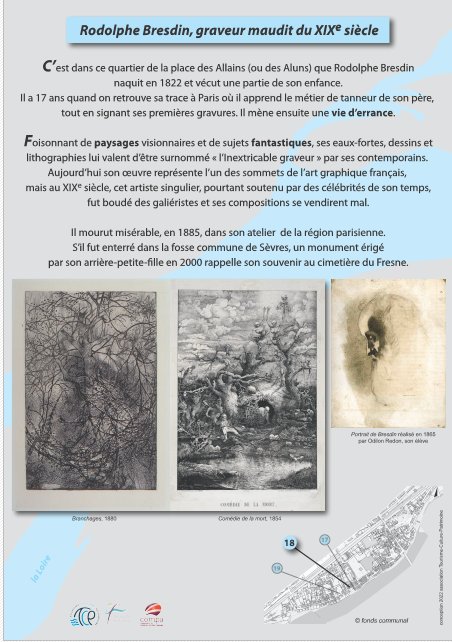 Panneau P18 : Rodolphe Bresdin, graveur maudit du XIXe siècle
