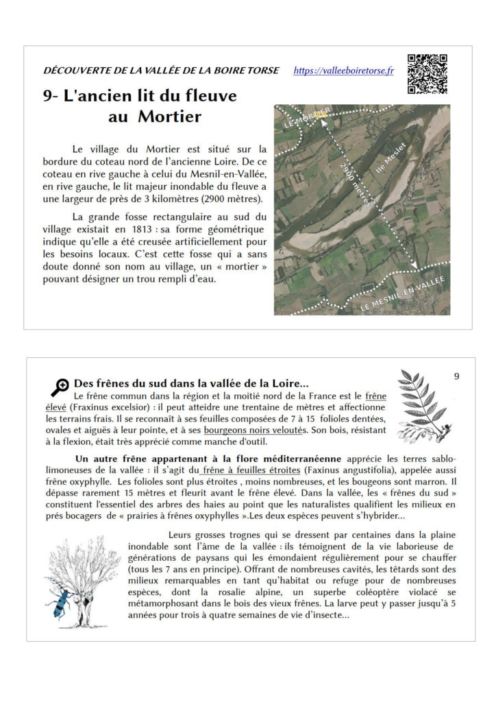 L’ancien lit au Mortier
