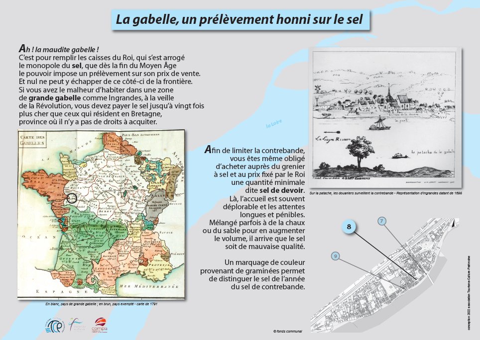 Panneau P8 : La gabelle