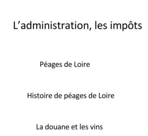 L'administration, les impôts