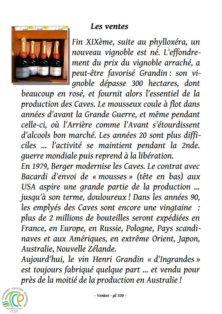 Les ventes