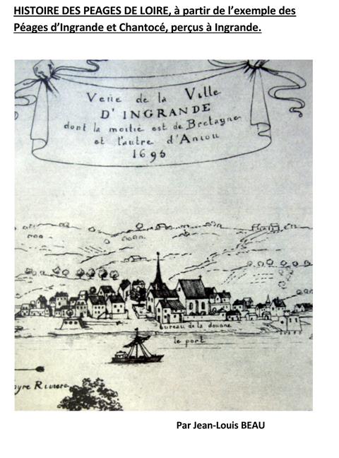 Histoire des péages à Ingrandes