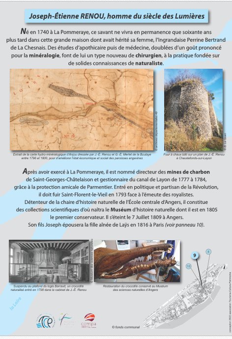Panneau P9 : La maison J.E. Renou